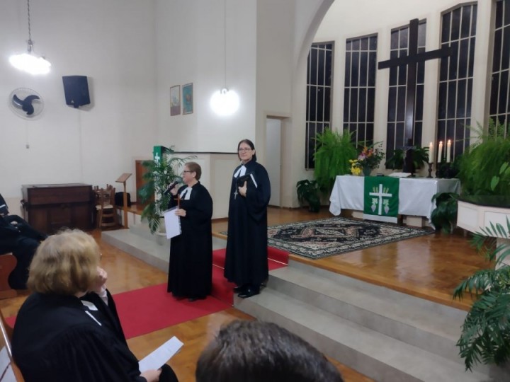 Portal Luteranos Culto de instalação da pastora Daniela Lamb acontece