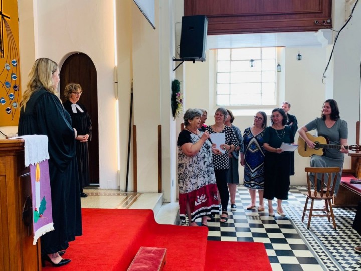 Portal Luteranos Culto de benção e envio da Pa Graziele Beatriz Schaefer