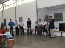 Inauguração do Ginásio da Comunidade de Picada 48 - Lindolfo Collor/RS