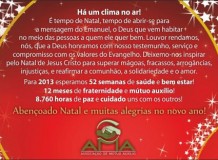 Cartão de Natal da AMA