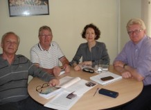 Pa. Karen Bergesch (Nordkirche) em visita ao Sínodo Paranapanema