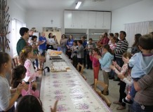 Dia da Família de Crianças no Culto Infantil