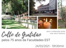 Culto de Gratidão pelos 75 Anos da Faculdades EST