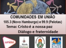 Cristo é a nossa paz. Diálogo e fraternidade - Comunidades em União - 21 de março de 2021