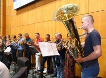 Música dá o tom em sessão para trombonistas