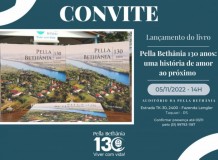 Lançamento de livro no sábado abre programação dos 130 anos da Pella Bethânia