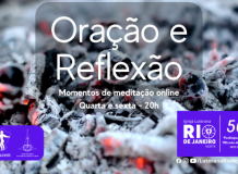 Oração e Reflexão - momentos de espiritualidade online