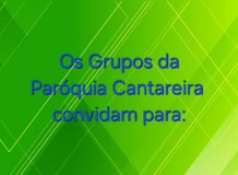 GRUPOS CONVIDAM...  OUTUBRO DE 2024