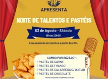 Vem aí a Noite de Talentos e Pastéis!