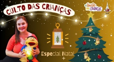 Jesus: Luz para o Mundo! Culto das Crianças especial de Natal