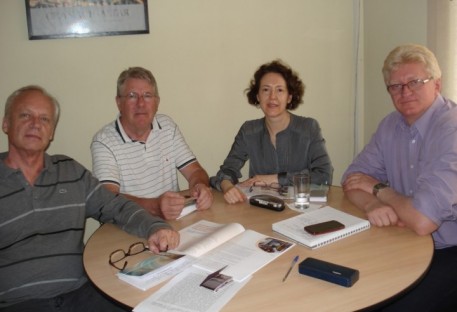 Pa. Karen Bergesch (Nordkirche) em visita ao Sínodo Paranapanema