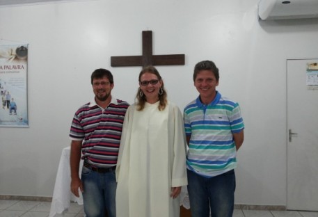 Luteranos do Paraguai no culto em Guaratuba!