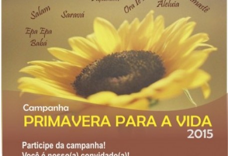 Campanha Primavera para a Vida convida para Diálogo Inter-Religioso