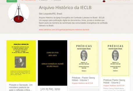 A história da IECLB em formato digital