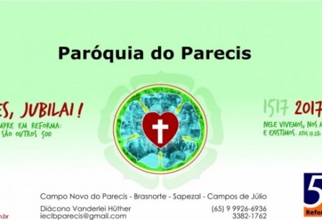 Calendário - Paróquia Parecis 2017
