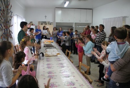 Dia da Família de Crianças no Culto Infantil