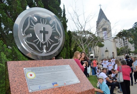 Cerca de 5 mil luteranos celebram 500 anos da Reforma em Domingos Martins/ES