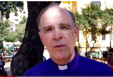 Bispo Ralf Meister da Igreja Evangélica  Luterana de Hannover/Alemanha fala sobre desabamento em São Paulo/SP