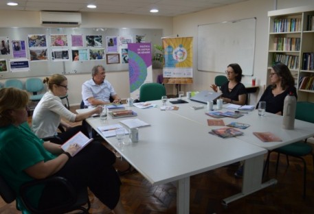 Visita de Rebecca Duerst de Diaconia da Missão Global da Igreja Evangélica Luterana na América (ELCA)