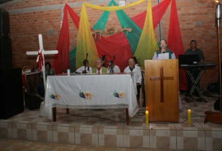 Paróquia de Ernestina participa de Missa Crioula