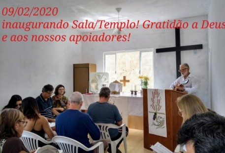 Inauguração Sala/Templo na Comunidade Rio das Ostras