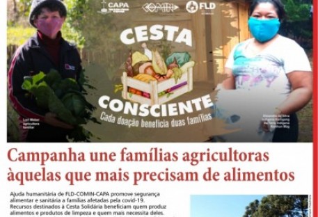 O Recado da Terra. Número 50, primavera de 2020 - Campanha une famílias agricultoras àquelas que mais precisam de alimentos