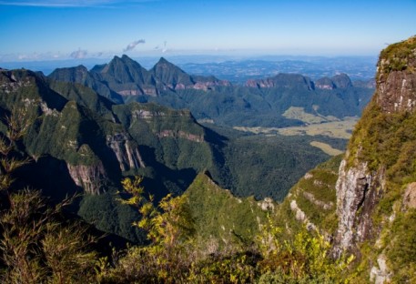 Galo Verde abraça Parque Nacional São Joaquim