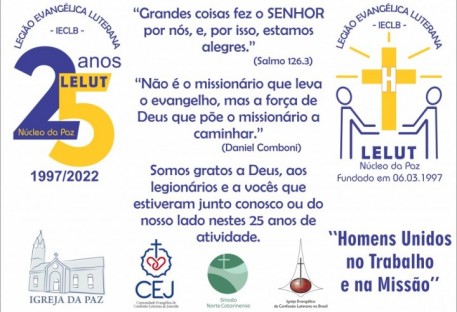 Lelut Núcleo da Paz - 25 Anos