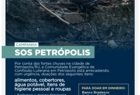 SOS Petrópolis - Balanço Parcial