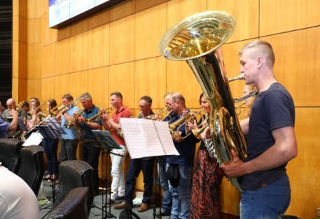 Música dá o tom em sessão para trombonistas