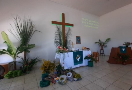 Culto de Ação de Graças na Comunidade Caminhos da Fé - Cacoal/RO