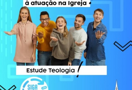 Já pensou em dedicar sua vida à atuação na Igreja? Estude Teologia!