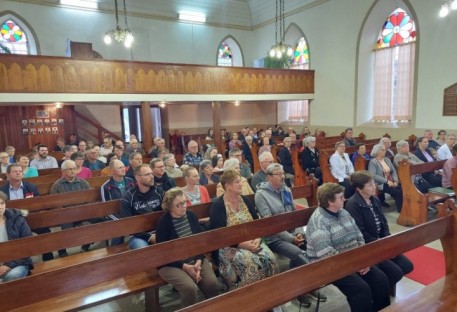 Culto da Reforma em Linha Nova (RS) é celebrado pela Pastora Sinodal