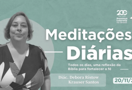 Meditações Diárias 19/03/2023 - 1 Samuel 2.2 e 1 Pedro 1.15