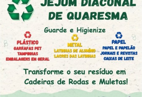 Sínodo lança Campanha Jejum Diaconal de Quaresma 2023