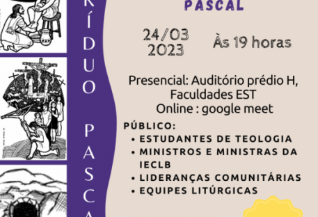 Formação para celebrações do Tríduo Pascal