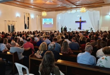 Culto de Instalação é celebrado em Rancho Queimado