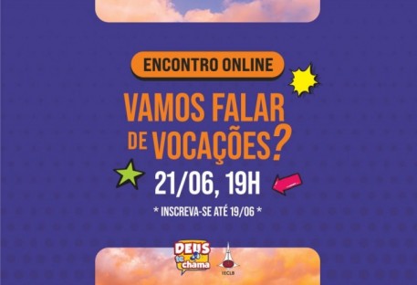 Últimos dias para inscrição no encontro online “Vamos falar sobre vocações”