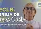 Lema Bíblico para 2024: “Eis que estou com vocês todos os dias, até o fim dos tempos.” (Mateus 28.20b)